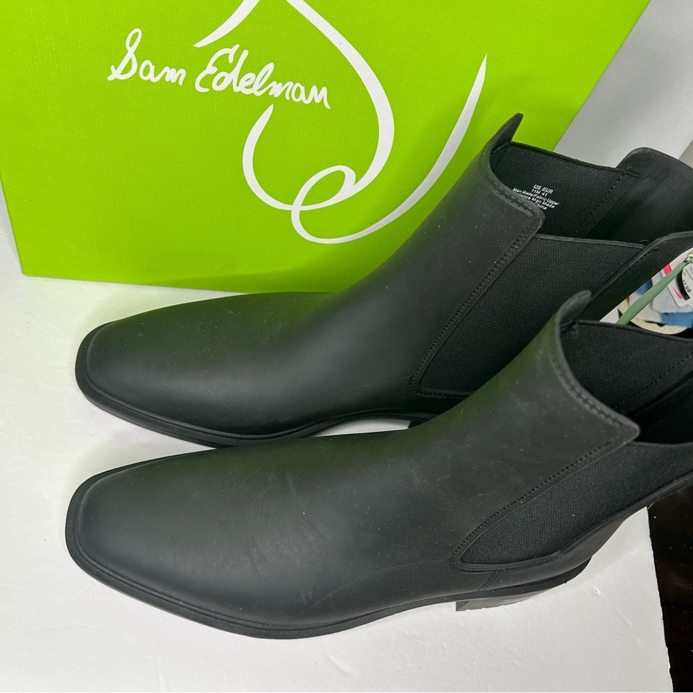 Sam Edelman Black Ankle Boots - Picture 4 of 12